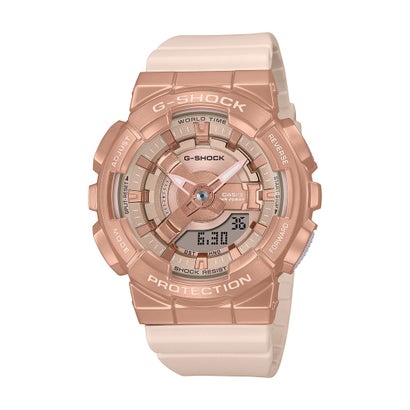 【G-SHOCK】110シリーズ / メタルベゼル / GM-S110PG-4AJF （ピンクゴールド）
