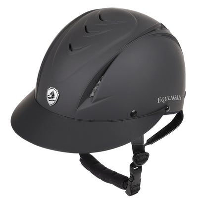 エクリベルタ EQULIBERTA イージスポロバイザー 文字盤自然調整安全帽 （濃灰色薄墨色）