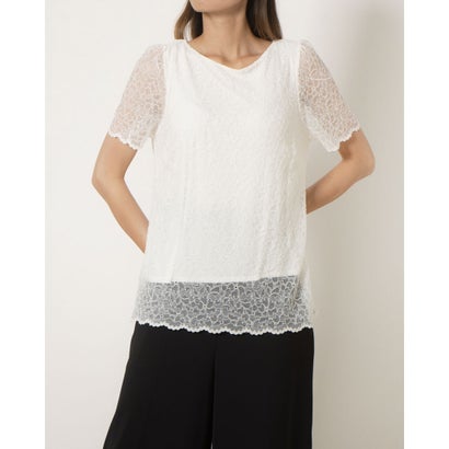 位相角 八つ Phase Eight Gianina Lace Top （Ivory） インナー・下着・ランジェリー-レディース