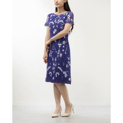フェイズ エイト Phase Eight Floris Dress （Electric Blue / Ivory）