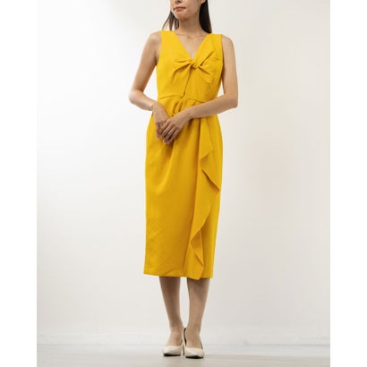 フェイズ エイト Phase Eight Rosalyn Twist Dress （Canary）｜LOCOMALL（ロコンド公式ストア）
