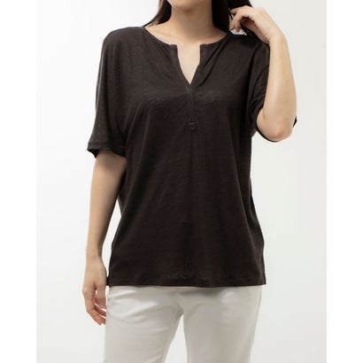 フェイズ エイト Phase Eight Elsy Linen Top （Chocolate）