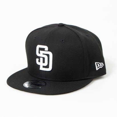 ニューエラ NEW ERA ニューエラ NEWERA キャップ 帽子 9FIFTY 野球チーム 950 ワンサイズ MLB フラットバイザー スナップバック 野球チーム メジャーリーグ 男女 NEWERA 9FIFTY CAP （黒x白）