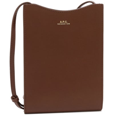 アーペーセー A.P.C. ショルダーバッグ ブラウン メンズ レディース ユニセックス APC F63412 PXBMW CAD （NOISETTE）