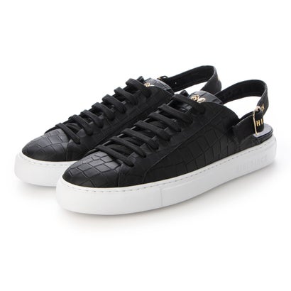 ハイドアンドジャック HIDE & JACK Men's Low Top Sneaker SABOT (hj-sabl) ((01)SABLBLKWHT)