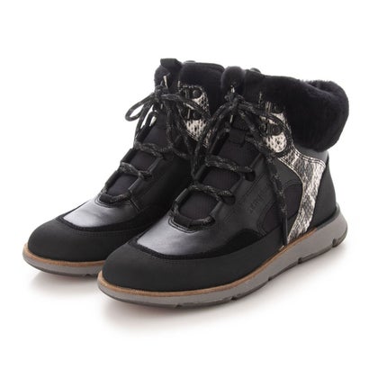 コール ハーン COLE HAAN 4.ゼログランド レザー ハイカー womens （ウォーターレジスタント ブラック / スネイク プリント）｜LOCOMALL（ロコンド公式ストア）