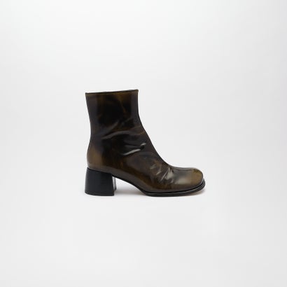 ADELA LEATHER BOOTS （Gloss Brown）