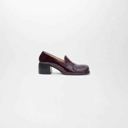 TICO LEATHER PUMPS （Gloss Bordeaux）