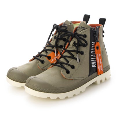 パラディウム PALLADIUM レディース スニーカー ハイカット 防水 レイン PAMPA HI OUTZIP OVERLAB 78725 (ベージュ)