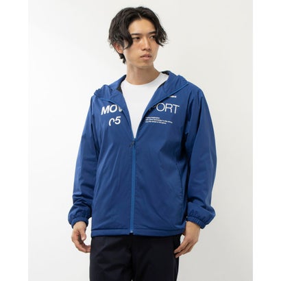 デサント DESCENTE メンズ 陳列箱上衣 AIR THERMOTION オーセンティックロゴ フルジップフーディー DMMWJF32 （BL）