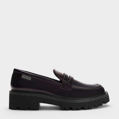 カバードリッジソール 置き目毛皮 【再入荷】（Burgundy）
