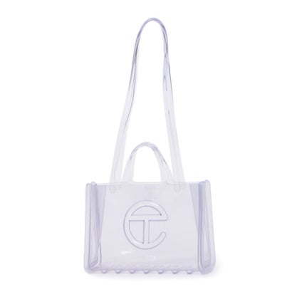 メリッサ melissa MELISSA LARGE JELLY SHOPPER BAG + TELFAR （CLEAR） 13,961円