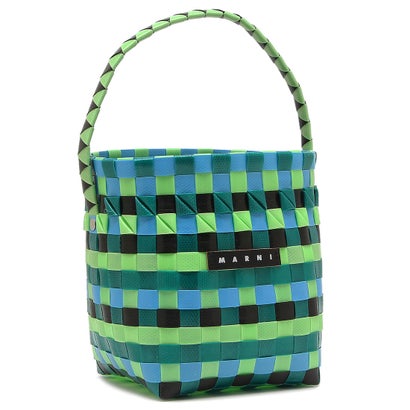 マルニ MARNI ハンドバッグ かごバッグ ポッドキッドバッグ キッズ カゴバッグ バスケットバッグ ミニバッグ マルチカラー キッズ MARNI M00332 M00IW 0MC21 （MULTI）