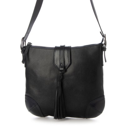 レザーラボラトリー Leather Laboratory フリンジ本革ショルダーバッグ (DARK NAVY)|LOCOMALL(ロコンド公式ストア)