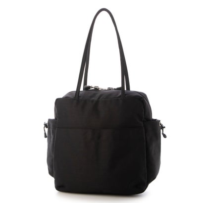 <ロングセラー>カシュカシュ cache cache ナイロンボストントートバッグ (BK)