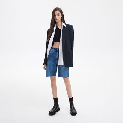 ニットソックス リッジッドソールチェルシーブーツ （Black） ニットソックス リッジッドソールチェルシーブーツ（ブーツ）｜CHARLES