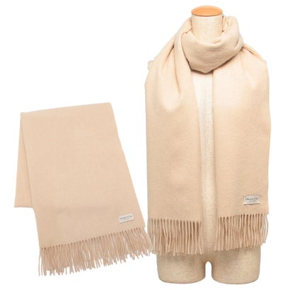 楽天市場】ジョンストンズ ストール マフラー ベージュ ブラウン