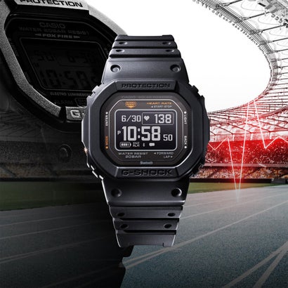【G-SHOCK】G-SQUAD / ハートレートモニター / DW-H5600-1JR （ブラック）