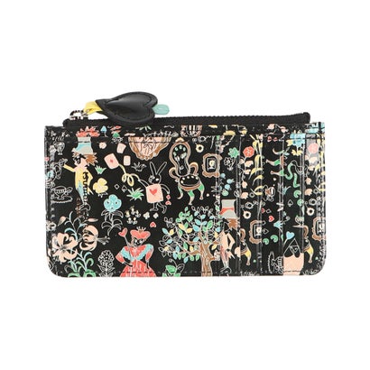 ツモリチサト キャリー tsumori chisato CARRY 不思議の国のアリス フラグメントケース 【ミニマルなキャッシュレススタイルにピッタリ】 （ブラック）