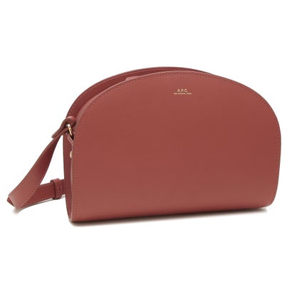 アーペーセー A.P.C. ショルダーバッグ ハーフムーン レッド レディース APC F61048 PXAWV GAP （SMOKED RED）