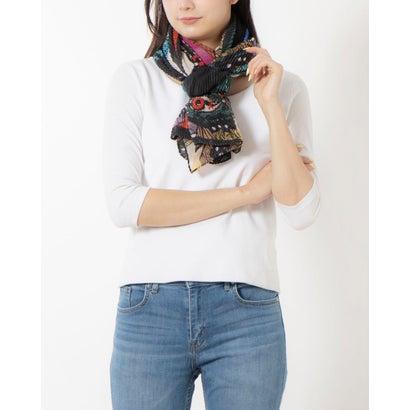 デシグアル Desigual M. Christian Lacroix 長方形ストール （グレー/ブラック）