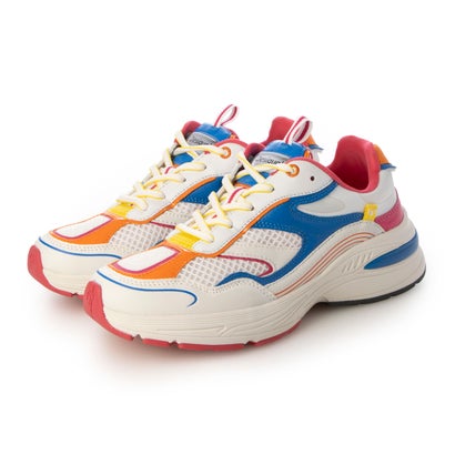 デシグアル Desigual パッチワーク ランナー スニーカー (ブルー)|LOCOMALL(ロコンド公式ストア)
