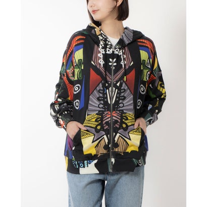 デシグアル Desigual M.Christian Lacroix アーティ フーディ （グレー/ブラック）｜LOCOMALL（ロコンド公式ストア） 13,633円