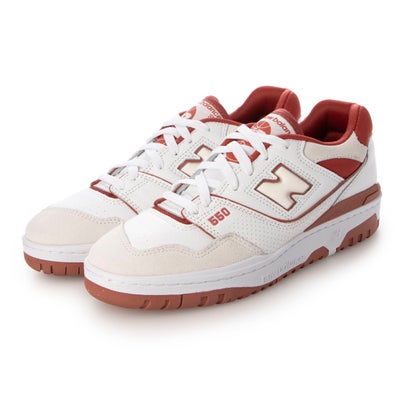 ニュー平衡にする New Balance スニーカー 550_ BB550D （WHITE/RED）