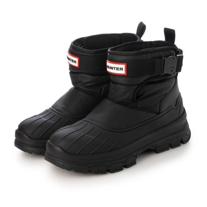 山立ち HUNTER レディース イントレピッド バックル 遊撃手 スノーブーツ （BLACK）