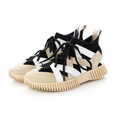アルシュ arche HAVATA ハイカットスニーカー (TIMBER/MAHA/STRETCHY)(エクリュ/ホワイト/ブラック) (FAIENCE/BLANC/NOIR)|LOCOMALL(ロコンド公式ストア)