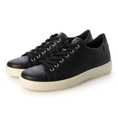 エコー ECCO メンズ 本革 ローカットスニーカー ソフト クラシック （BLACK）