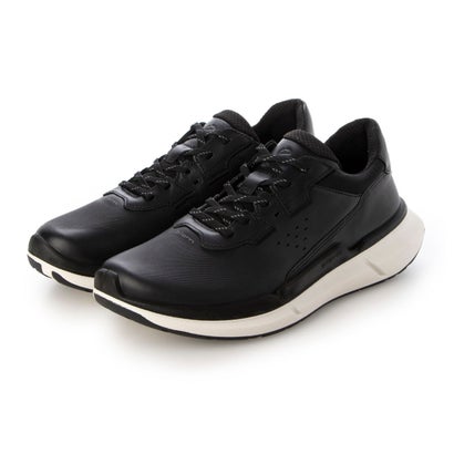 残響音 ECCO ウィメンズ 本革 アスレジャー スニーカー バイオム 2.2 （BLACK）