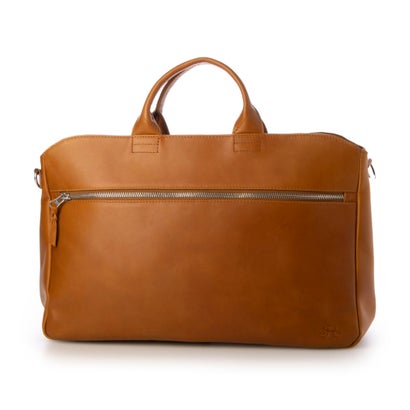 ラフィネ Raffine Raffine オイルレザーブリーフバッグ （BROWN/BEIGE） 9,571円