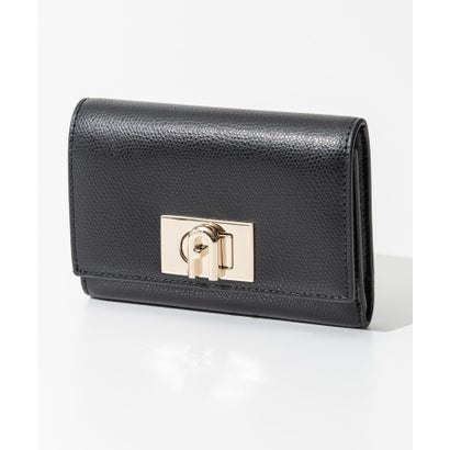 フルラ FURLA WP00225 ARE000 三つ折り札入れ 1927 M COMPACT WALLET レディース 札入れ ミニ札入れ 折りたたみ （黒いこと）