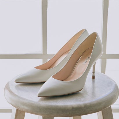 セヴン トゥエルヴ サーティ SEVEN TWELVE THIRTY LovelyWalk パールヒールパンプス （ホワイト）