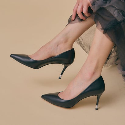 セヴン トゥエルヴ サーティ SEVEN TWELVE THIRTY LovelyWalk パールヒールパンプス （ブラック）