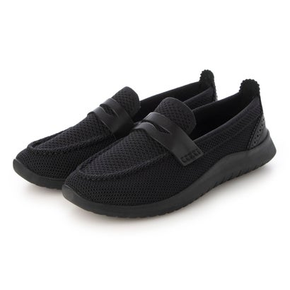 コール ハーン COLE HAAN ゼログランド メリット スティッチライト ローファー womens （ブラック ニット/ ブラック）