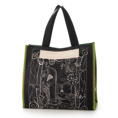 ツモリチサト キャリー tsumori chisato CARRY マーメイドルーム トートバッグ Lサイズ （ブラック）