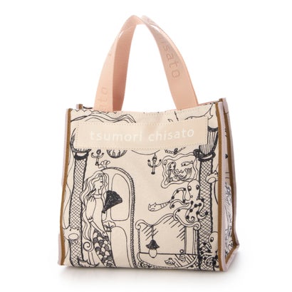 ツモリチサト キャリー tsumori chisato CARRY マーメイドルーム トートバッグ Mサイズ （ベージュ）