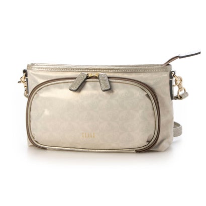 ペレボルサ PELLE BORSA 「アライブ」財布ショルダー （シャンパンゴールド）
