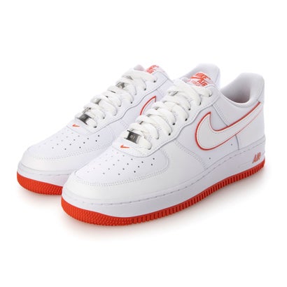 ナイキ NIKE エアフォース 1 '07 AIR FORCE ONE シューズ スニーカー DV0788-102 （ホワイト/ピカンテレッド/ホワイト） 10,410円