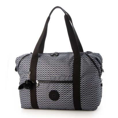 ラドヤード・キプリング Kipling ART M B4大いさ トートバッグ、客旅御徒面子 （Signature Print） ボストンバッグ-バッグ-レディースバッグ