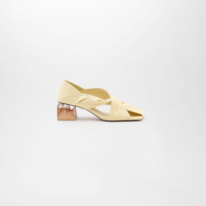 HEIDI LEATHER PUMPS （Pale Yellow） 19,250円