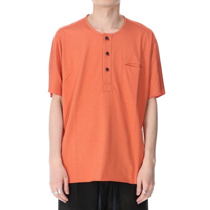 インディビジュアルセンチメンツ individual sentiments UNISEX WOVEN TUCK DARTS S/S T-SHIRT （physalis orange）