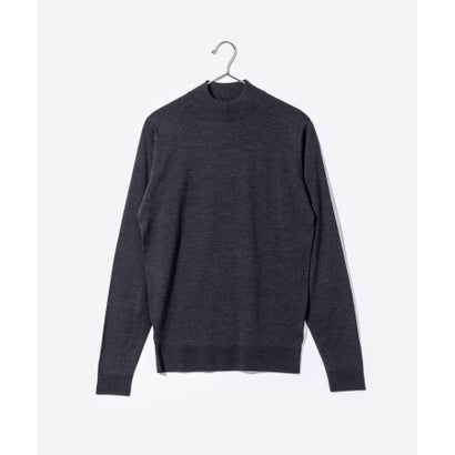 ジョンスメドレー JOHN SMEDLEY HARCOURT ニット メンズ 長袖 HARCOURT PULLOVER MOCK TURTLE LS STANDARD FIT （ヘップバーンスモーク）