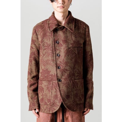 ユマワン UMA WANG Jade Jacket （MUSTARD/RED）