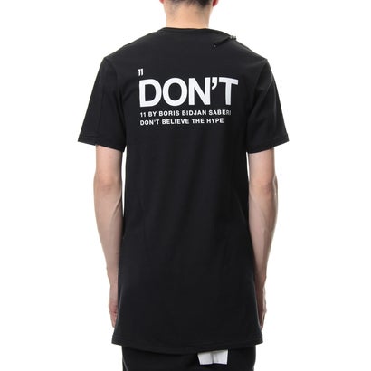 イレブン バイ ボリス ビジャン サベリ 11 BY BORIS BIDJAN SABERI DON'T T-shirt （Black）