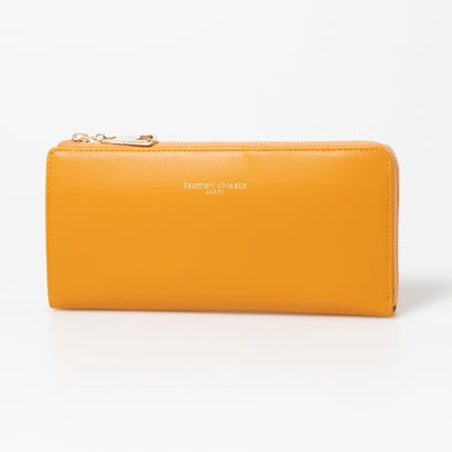 ツモリチサト キャリー tsumori chisato CARRY ソフトラム Lファスナー長財布 （キャメル）