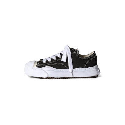 メゾン ミハラヤスヒロ Maison MIHARA YASUHIRO HANK original sole canvas Low-Top sneaker - A05FW702 （Black）