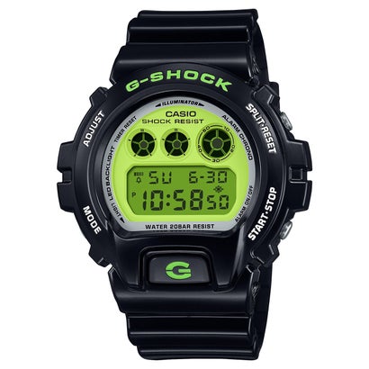 【G-SHOCK】CRAZY COLORS 2024 / DW-6900RCS-1JF （黒いこと×緑であること）